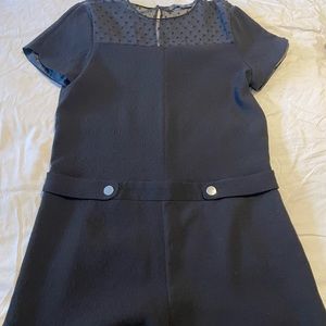 Short sleeve romper